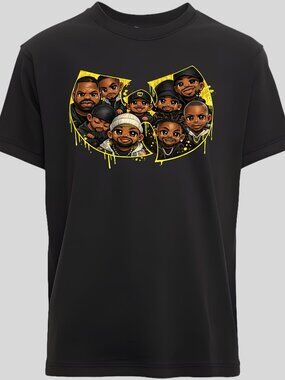 Wu-Tang Clan Animated Faces T-Shirt